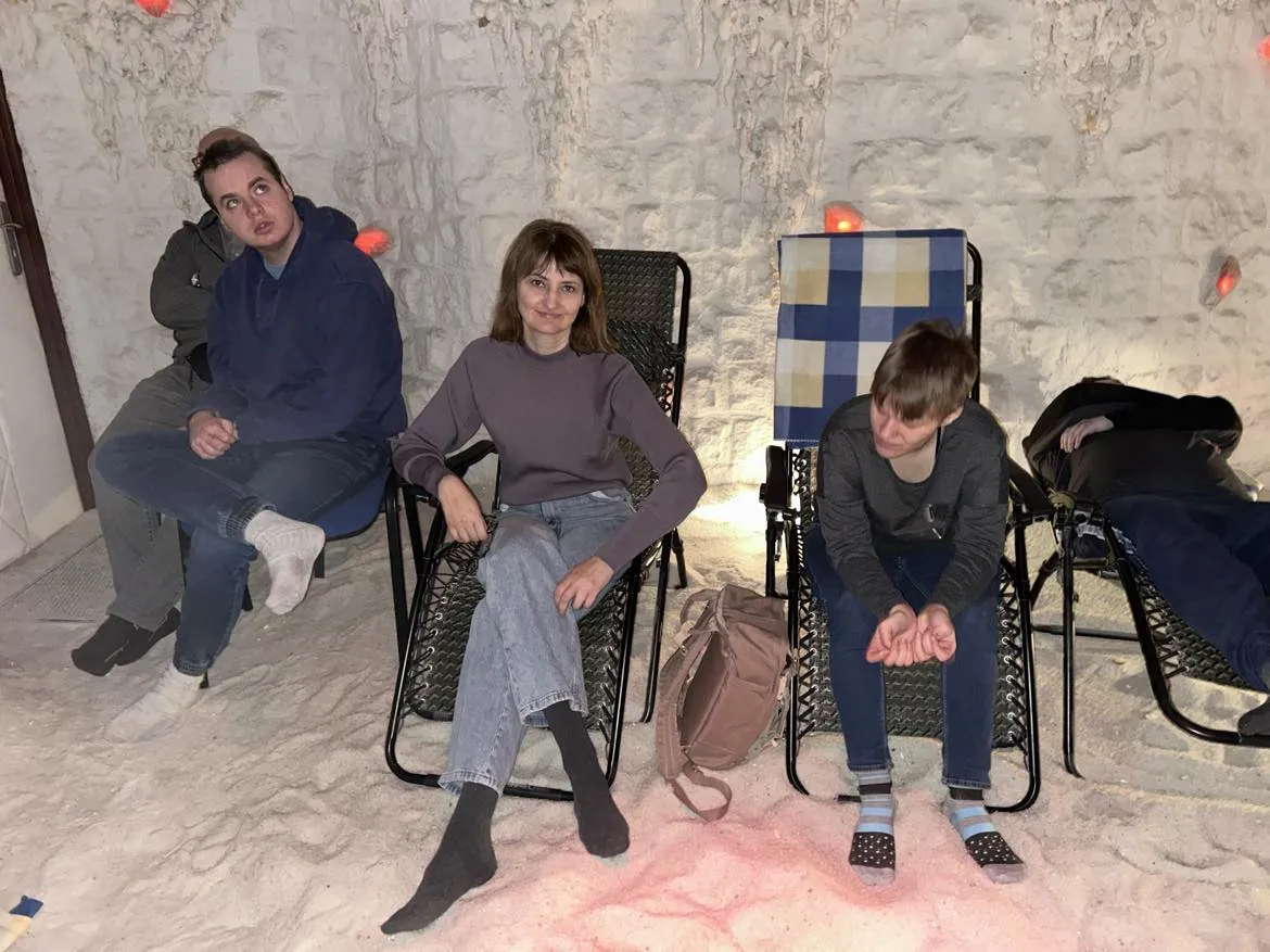 Wycieczka do groty solnej