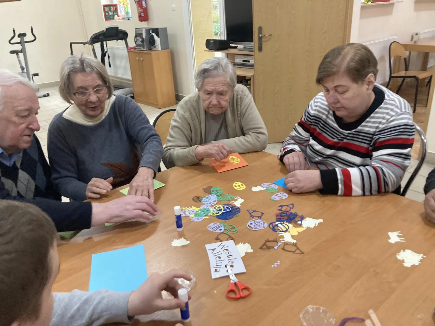 Warsztaty z Seniorami w Domu Dziennego Pobytu w Falenicy