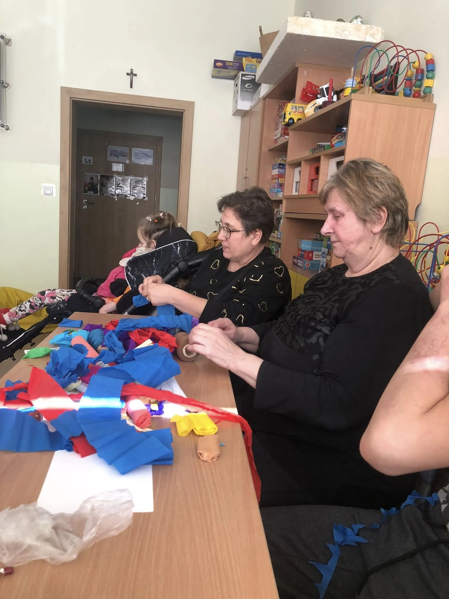 Zajęcia plastyczne na świetlicy