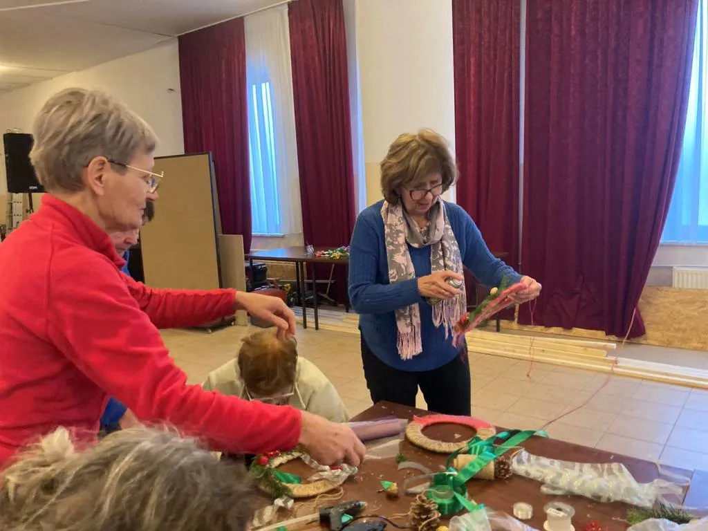 Świąteczne warsztaty z seniorami