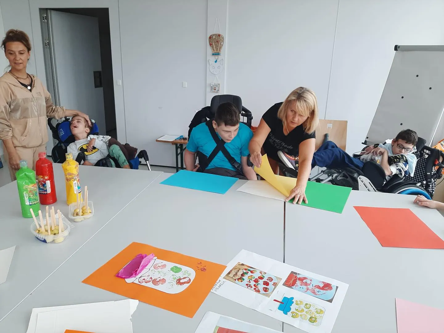 Zajęcia plastyczne w Kulturotece