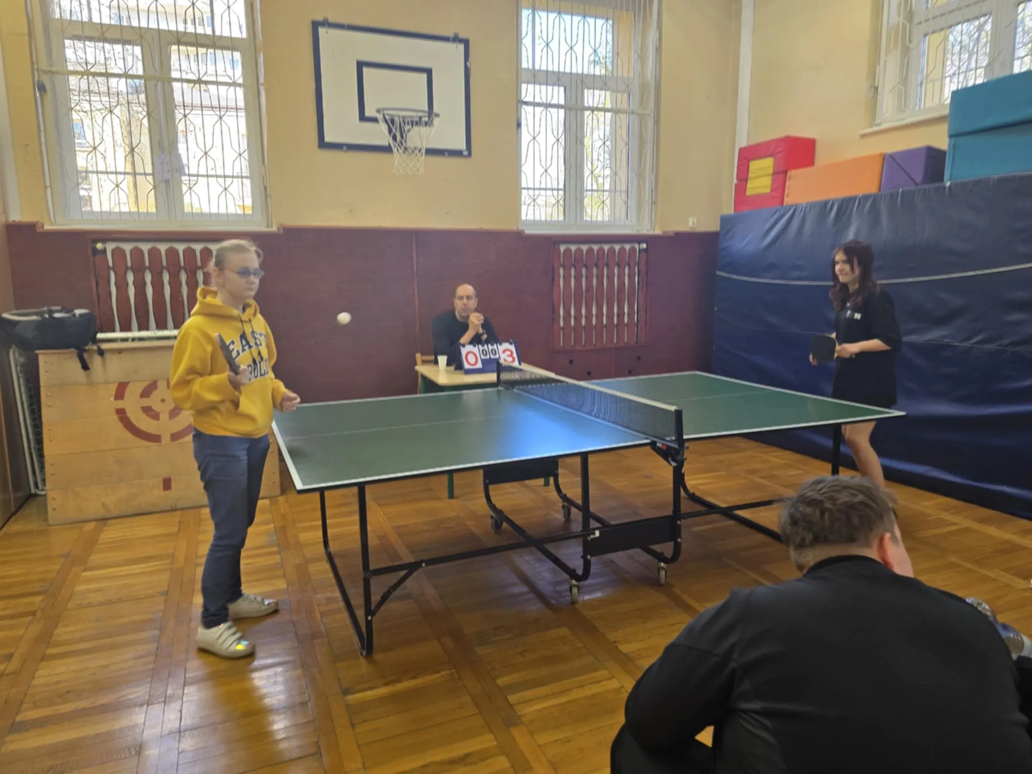 Międzyszkolny turniej tenisa stołowego