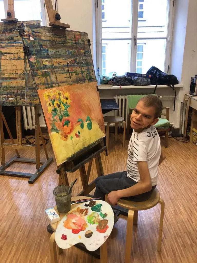 Zajęcia plastyczne w SCEK