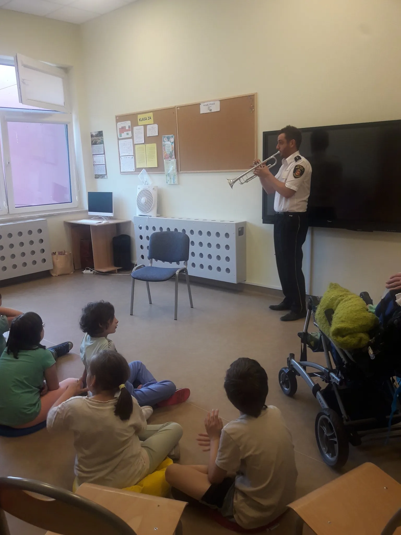 Wizyta warszawskiego hejnalisty