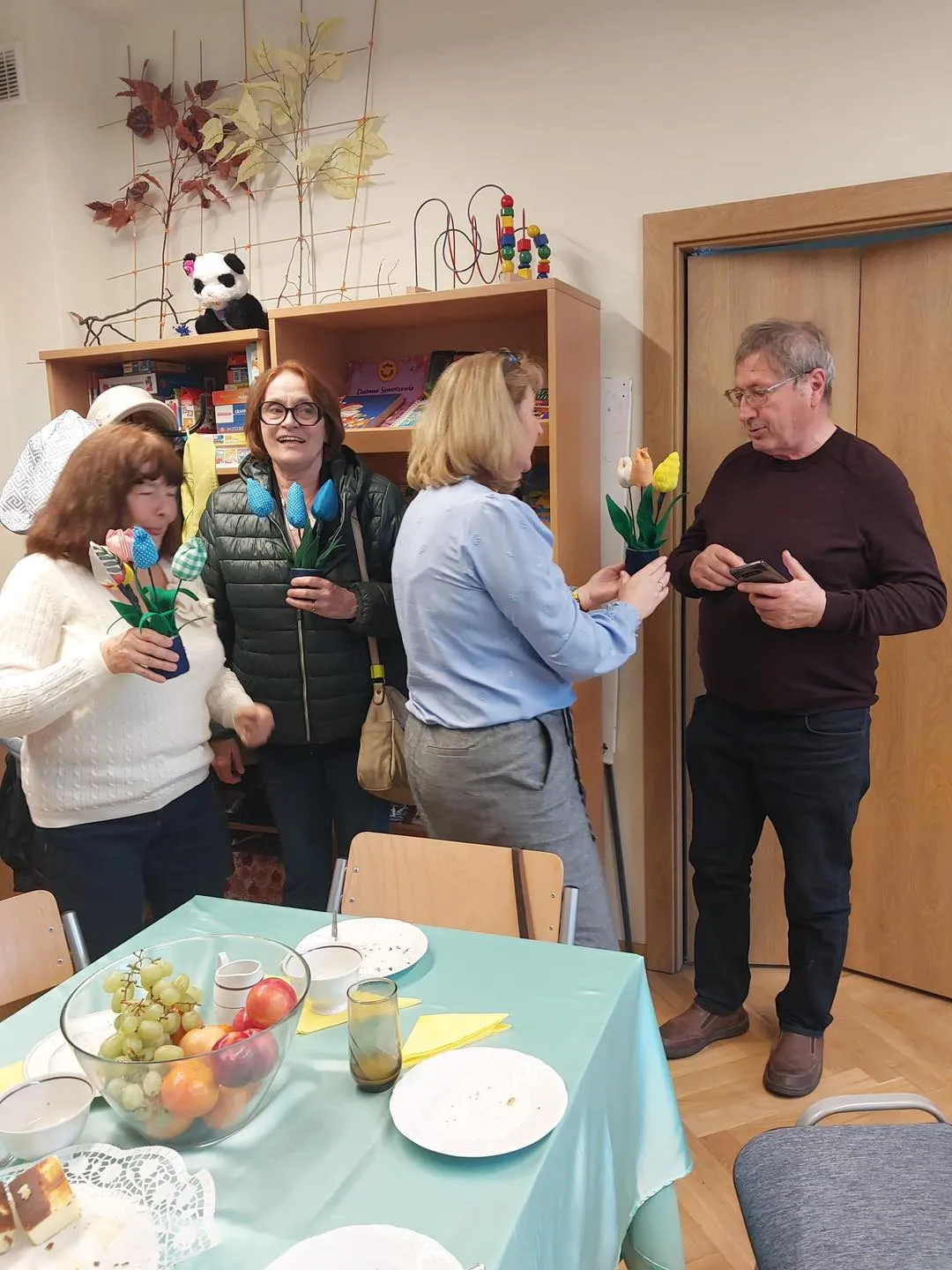 Spotkanie z byłymi pracownikami szkoły