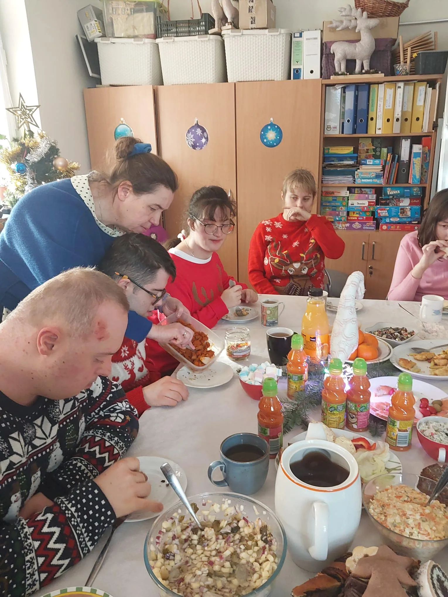 Spotkania świąteczne w klasach