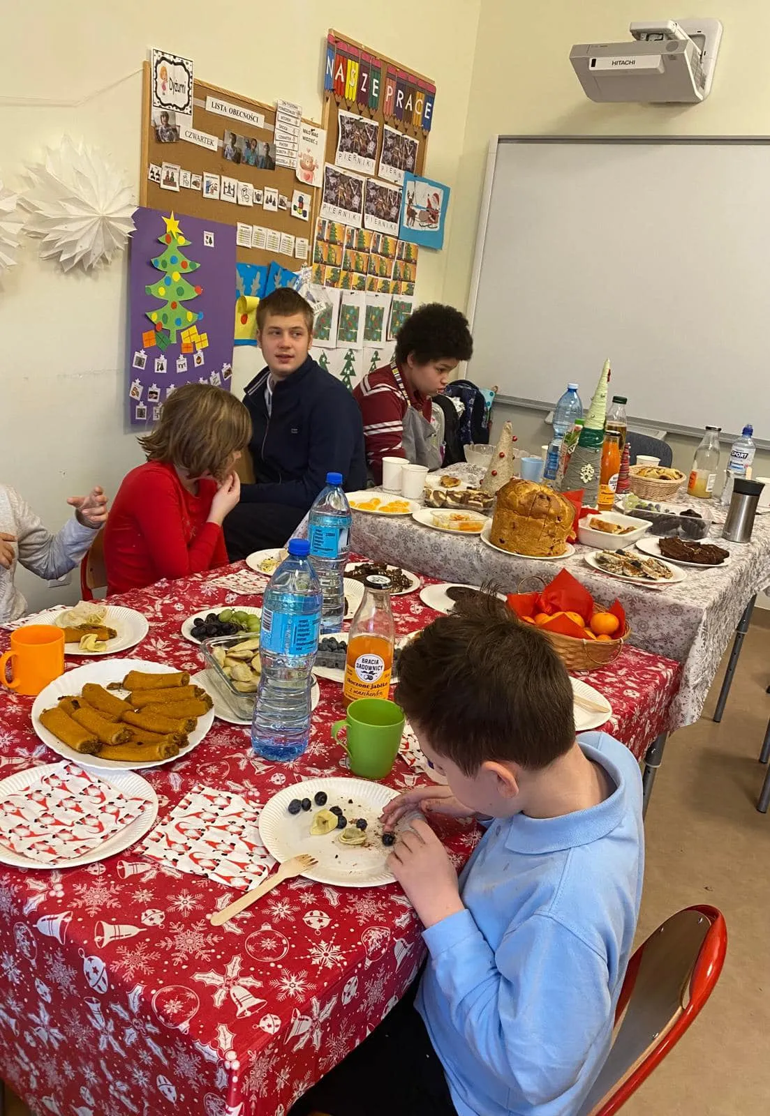 Spotkania świąteczne w klasach