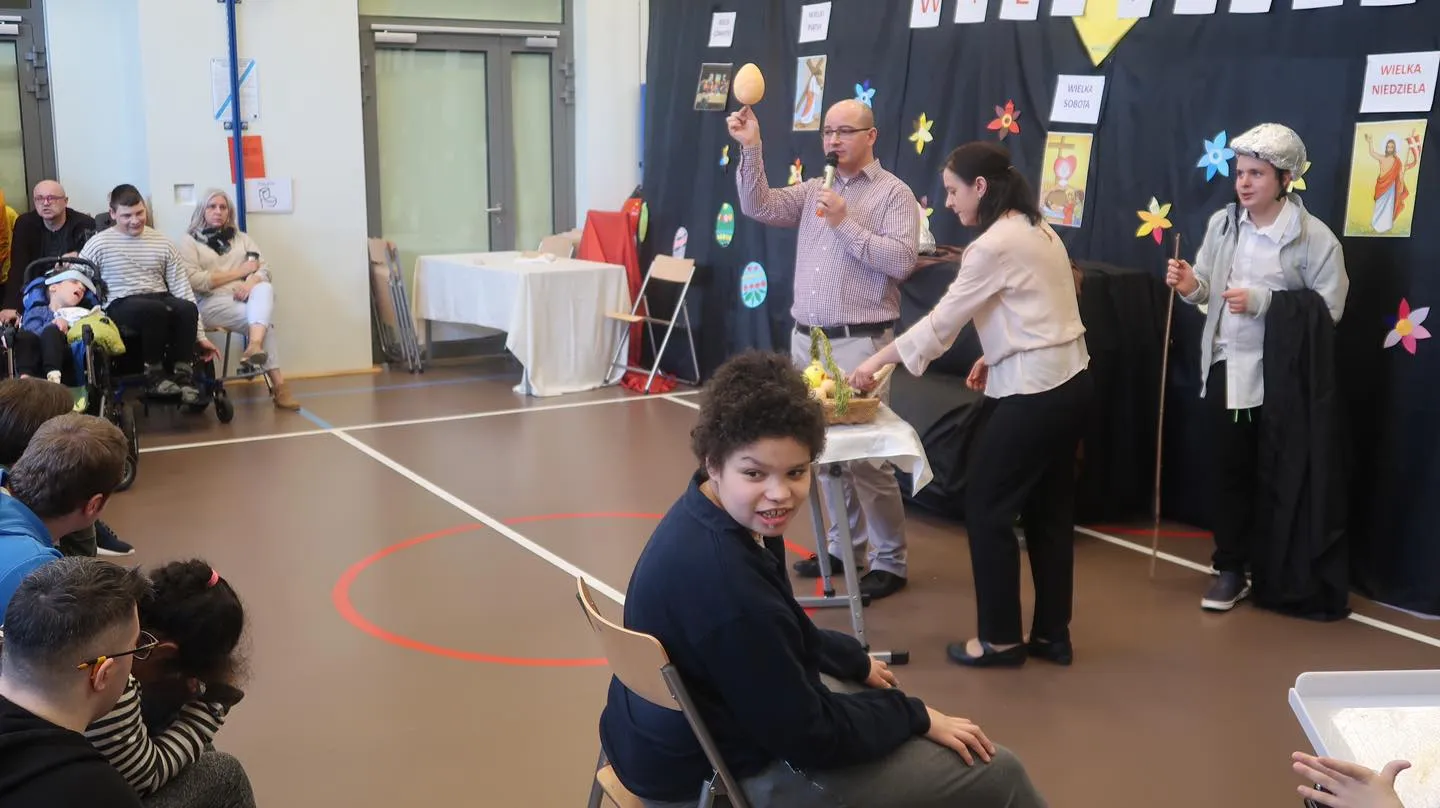 Szkolne spotkanie wielkanocne