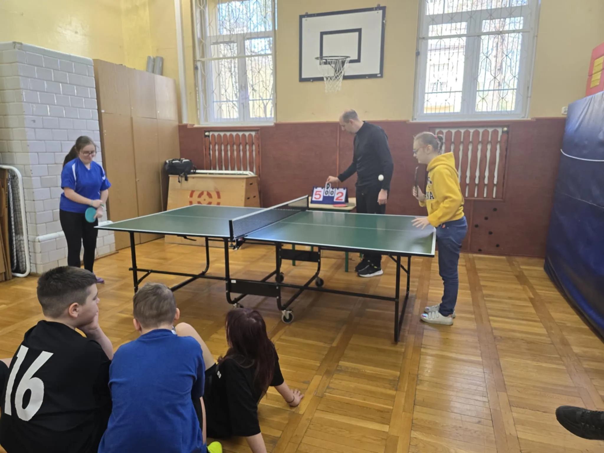 Międzyszkolny turniej tenisa stołowego