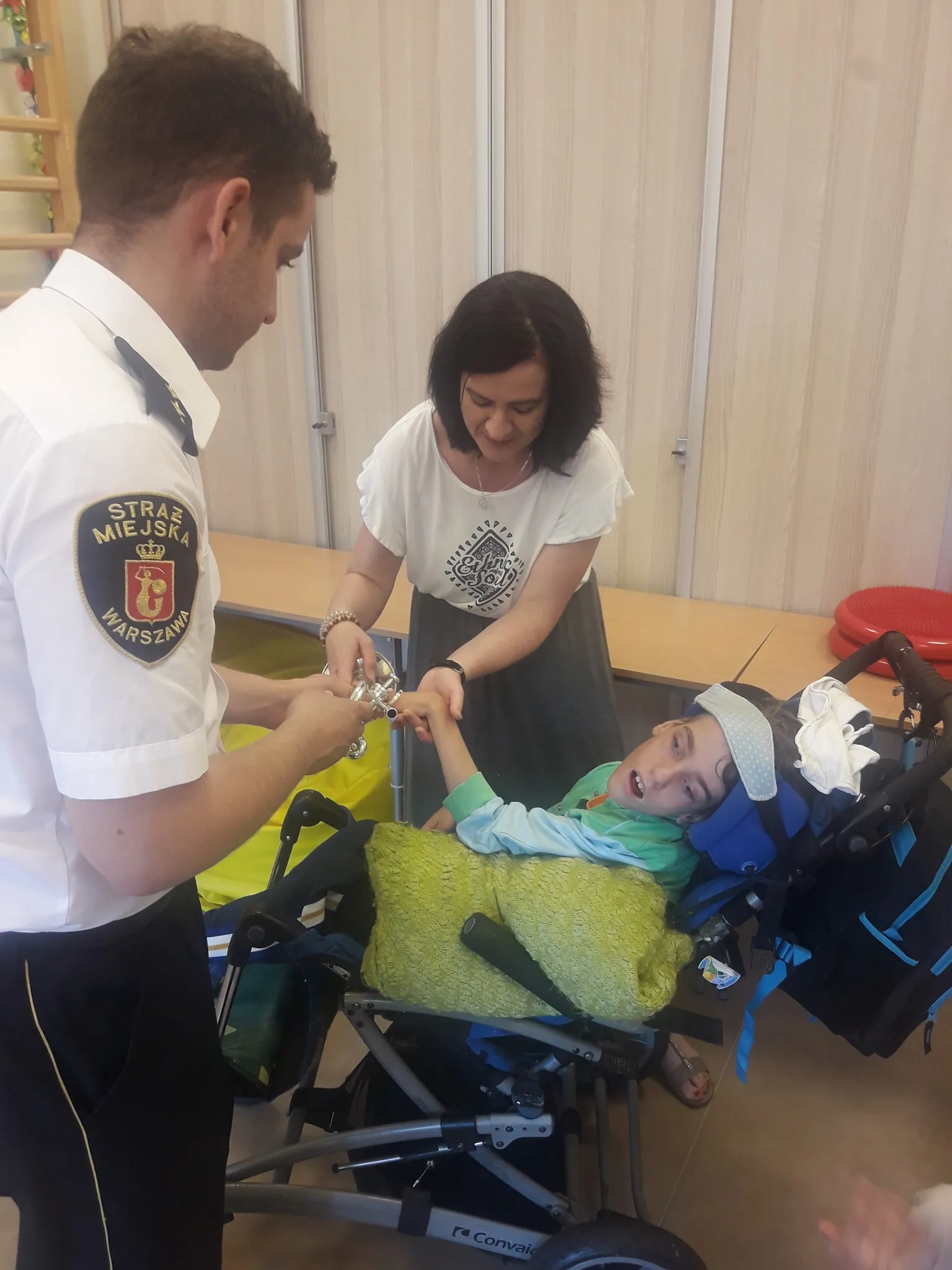 Wizyta warszawskiego hejnalisty