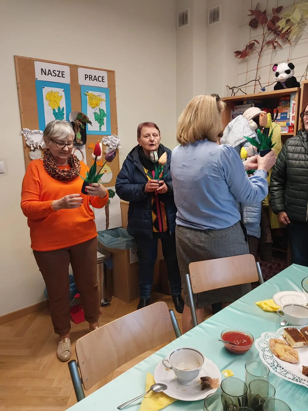 Spotkanie z byłymi pracownikami szkoły