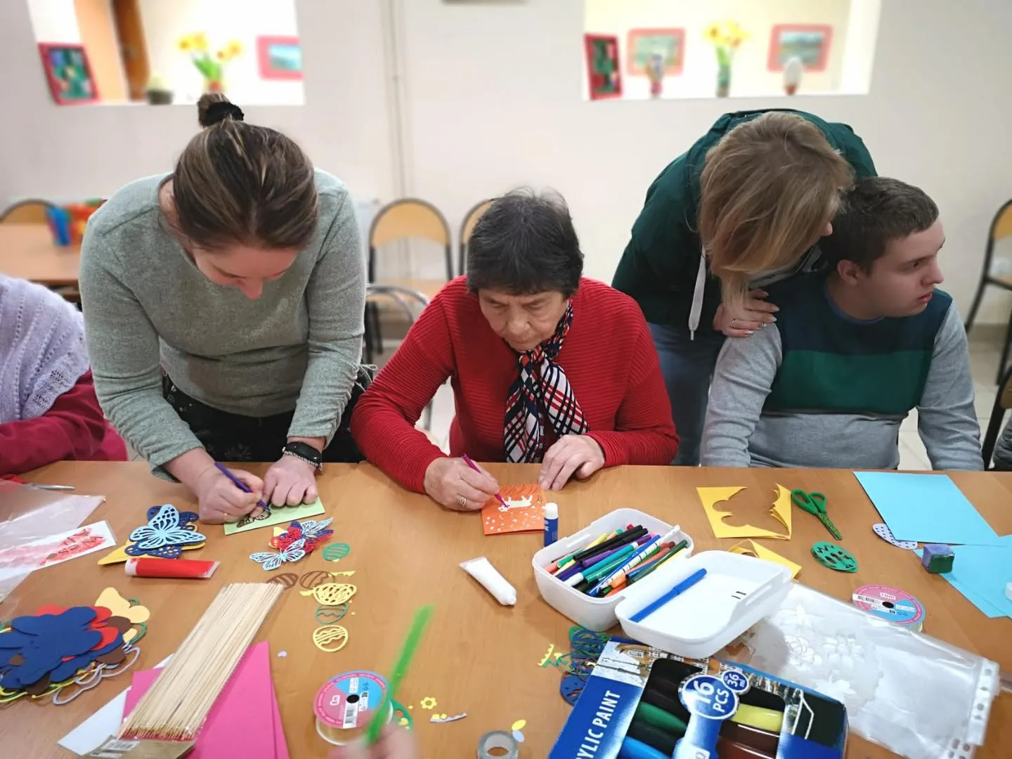 Warsztaty z Seniorami w Domu Dziennego Pobytu w Falenicy
