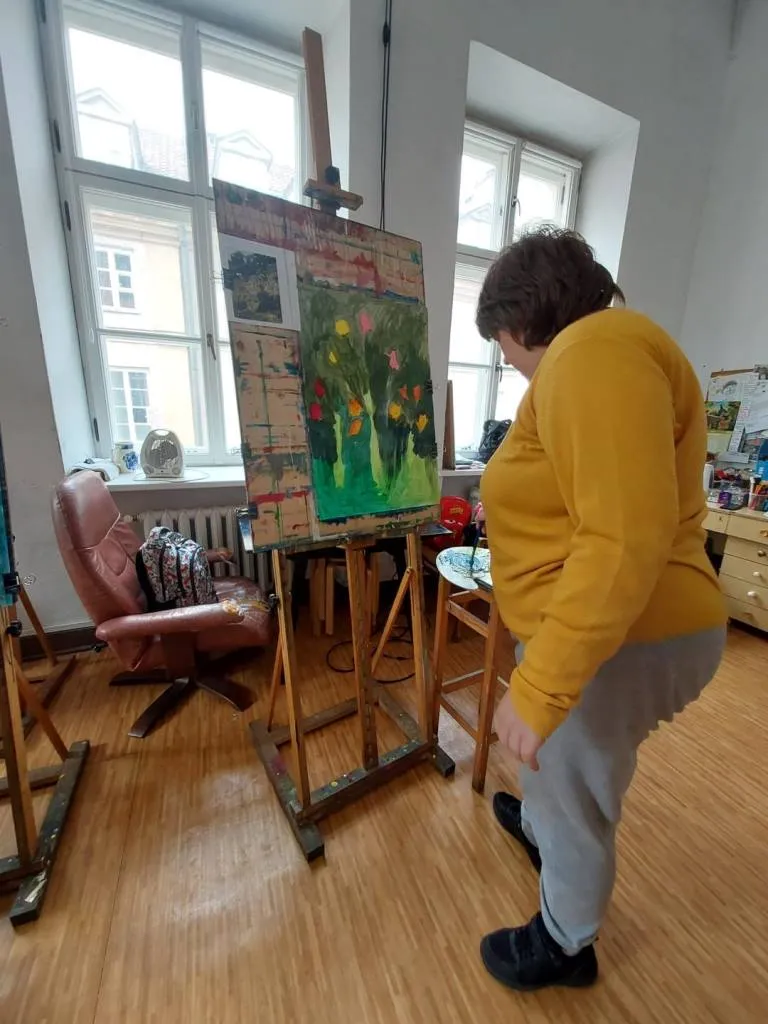 Zajęcia plastyczne w SCEK