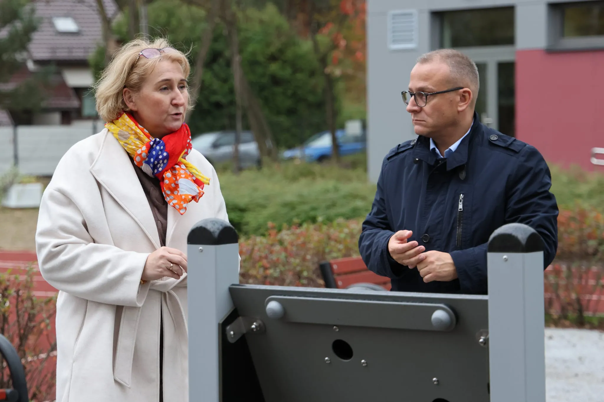 Otwarcie placu zabaw