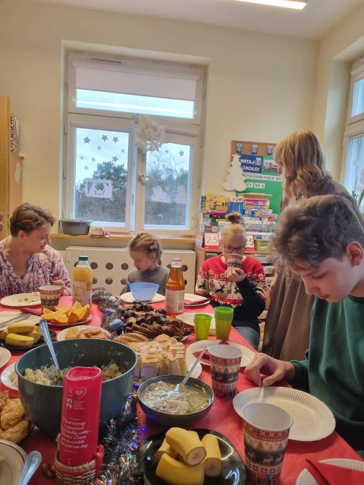 Spotkania świąteczne w klasach
