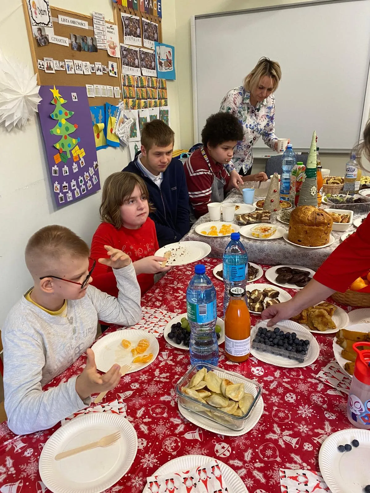 Spotkania świąteczne w klasach