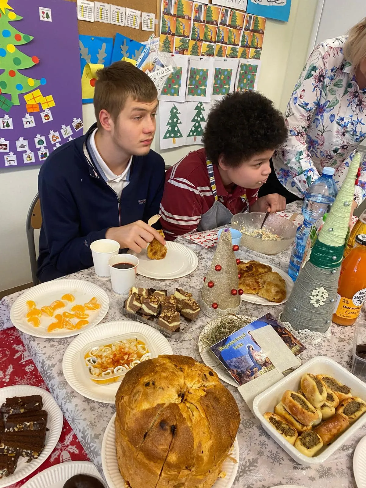 Spotkania świąteczne w klasach