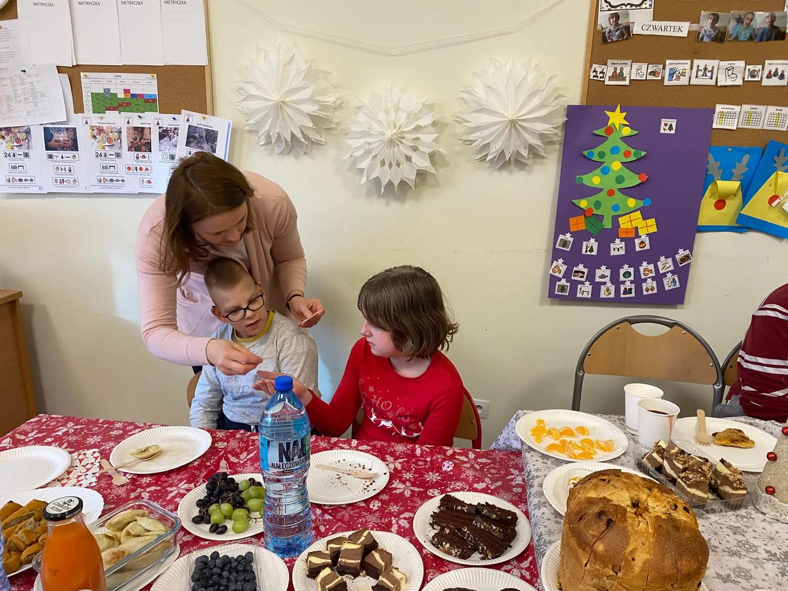 Spotkania świąteczne w klasach