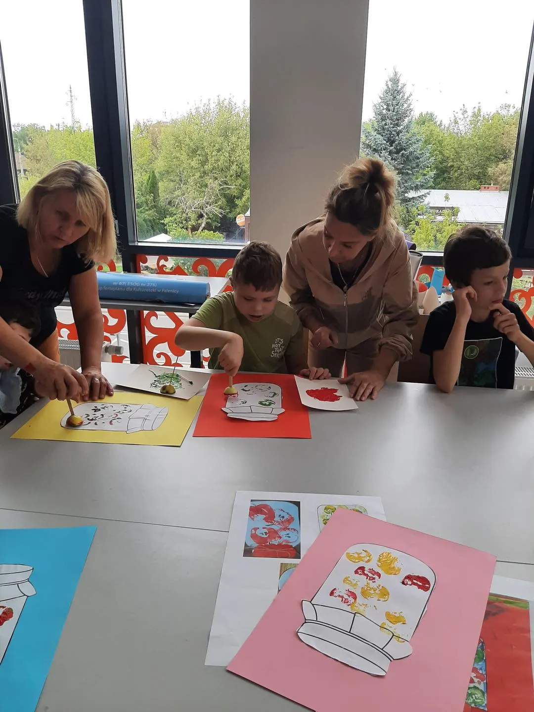 Zajęcia plastyczne w Kulturotece