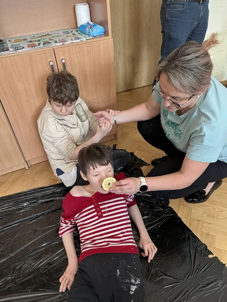 Wiosenne inspiracje na zajęciach z Sensoplastyki