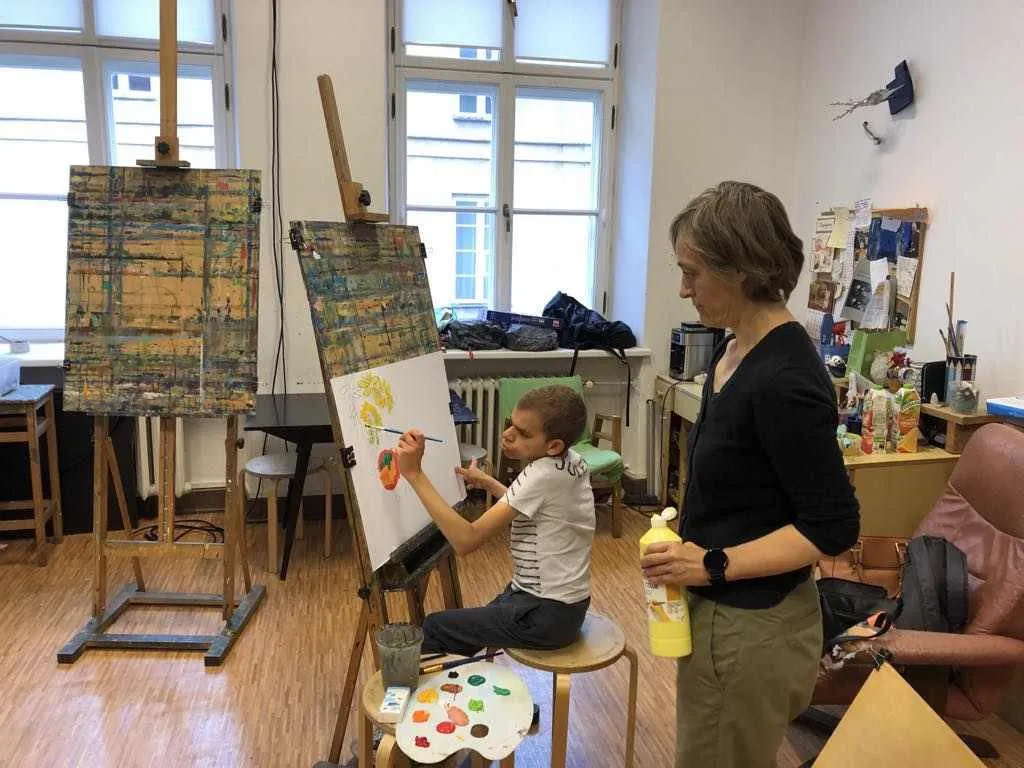 Zajęcia plastyczne w SCEK