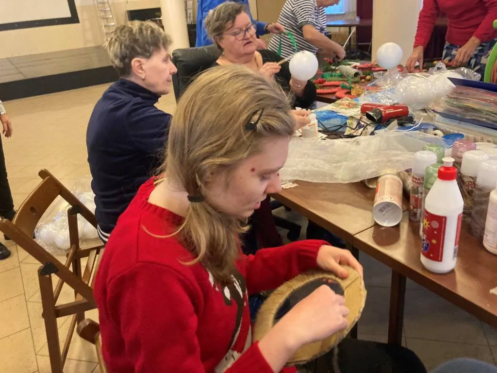 Świąteczne warsztaty z seniorami