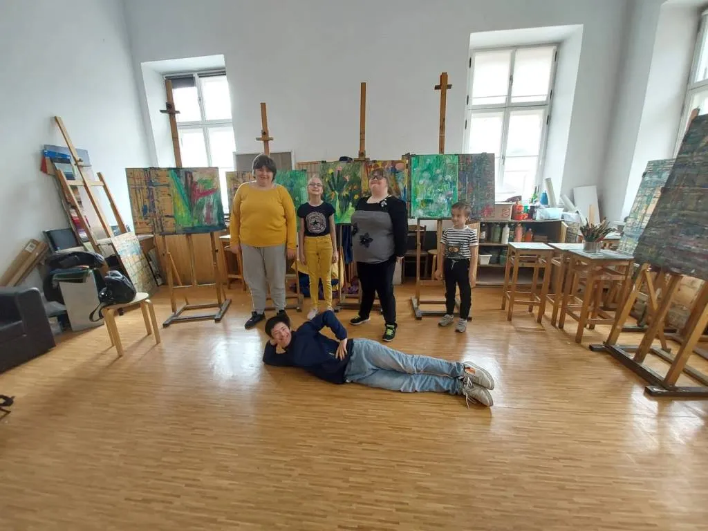 Zajęcia plastyczne w SCEK