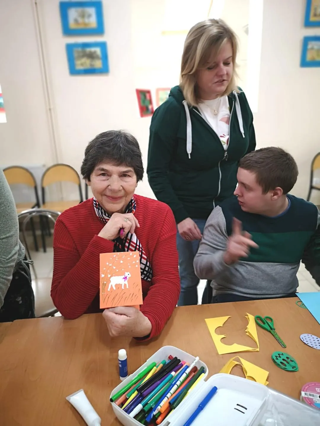 Warsztaty z Seniorami w Domu Dziennego Pobytu w Falenicy