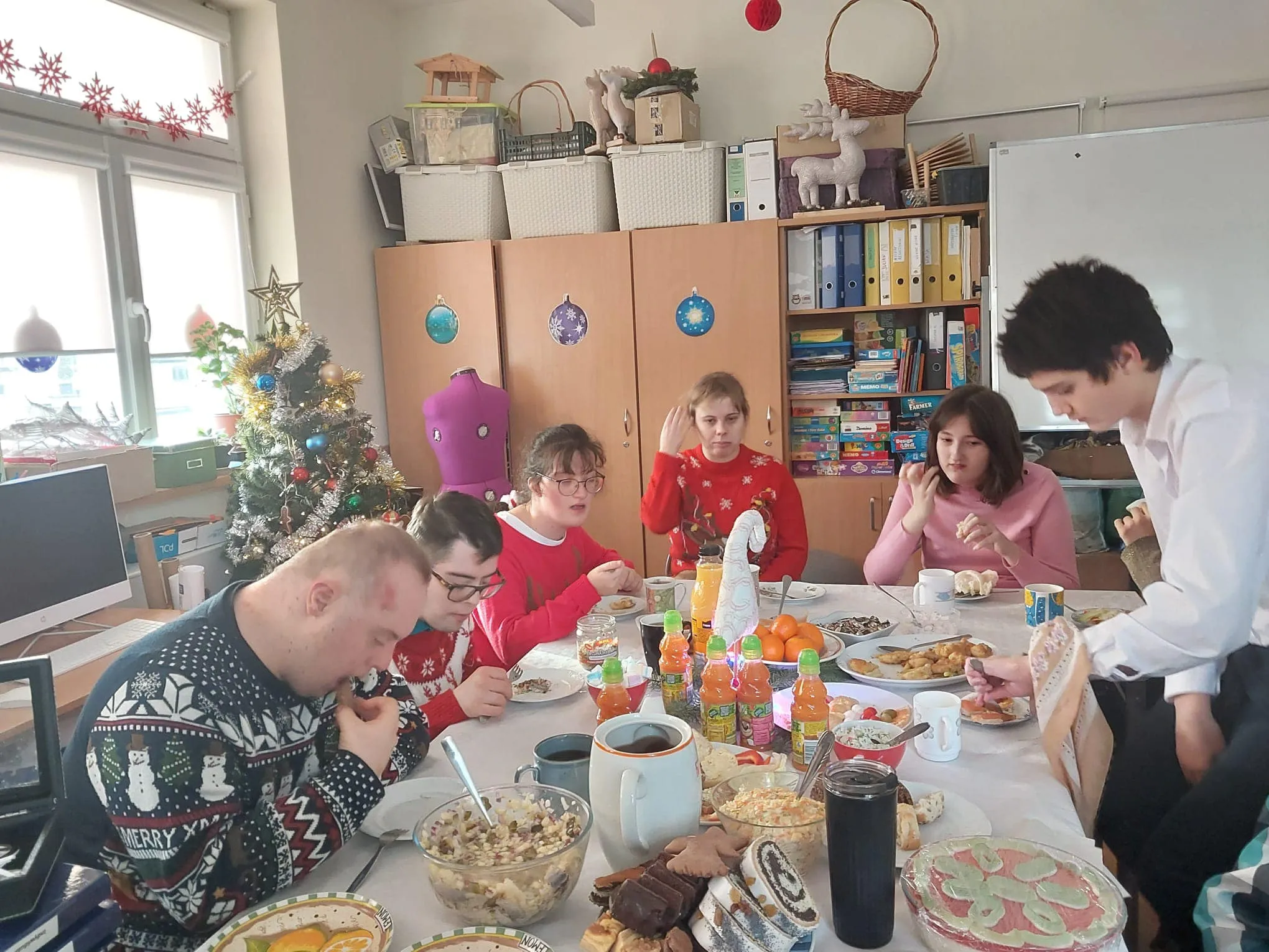 Spotkania świąteczne w klasach