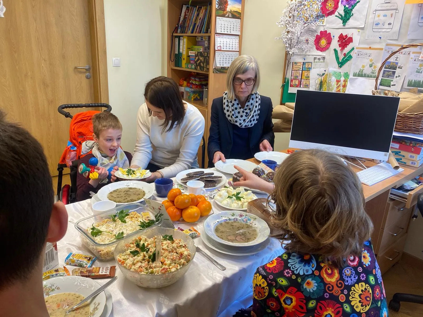 Świąteczne spotkania w klasach