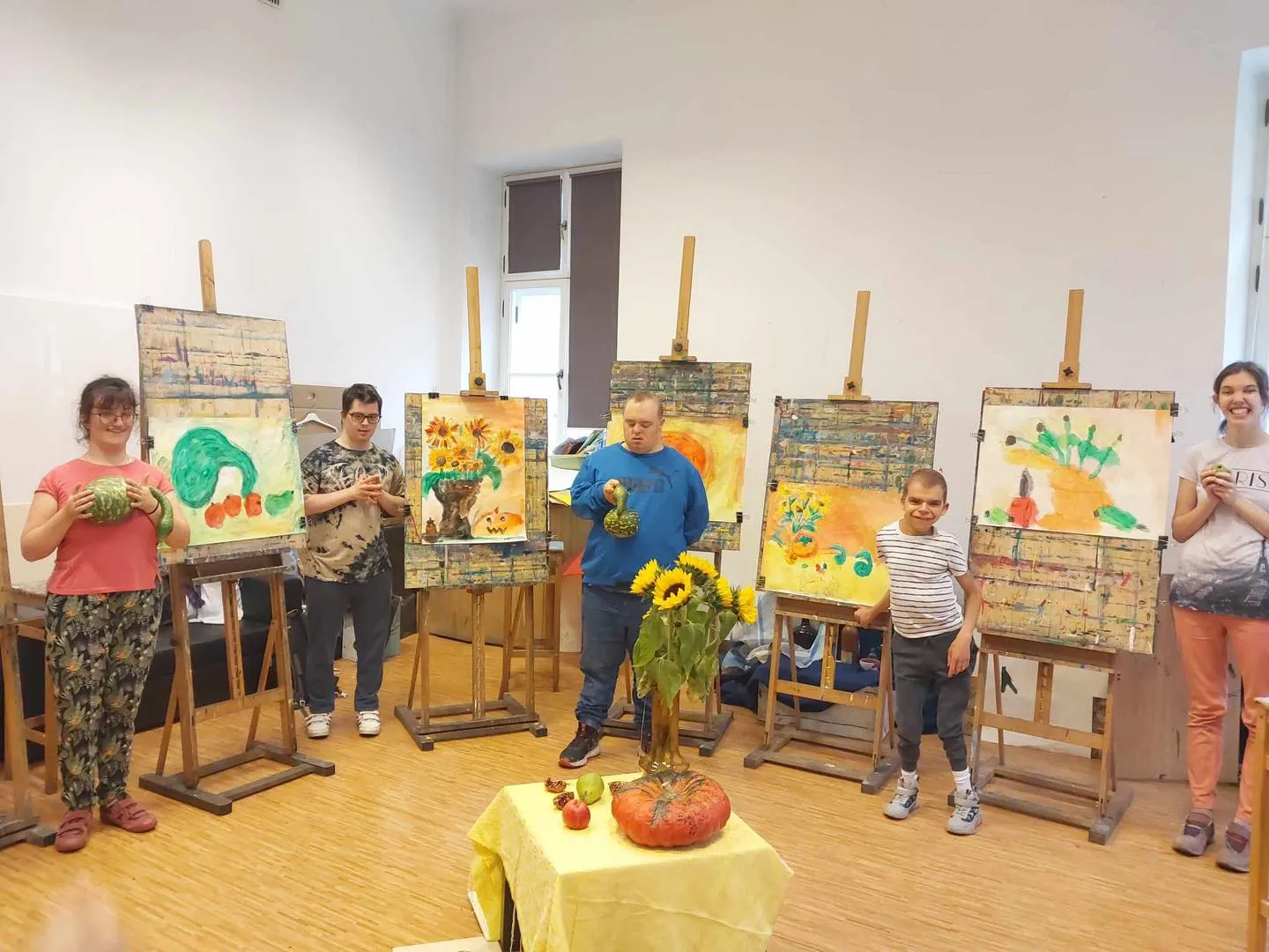 Zajęcia plastyczne w SCEK