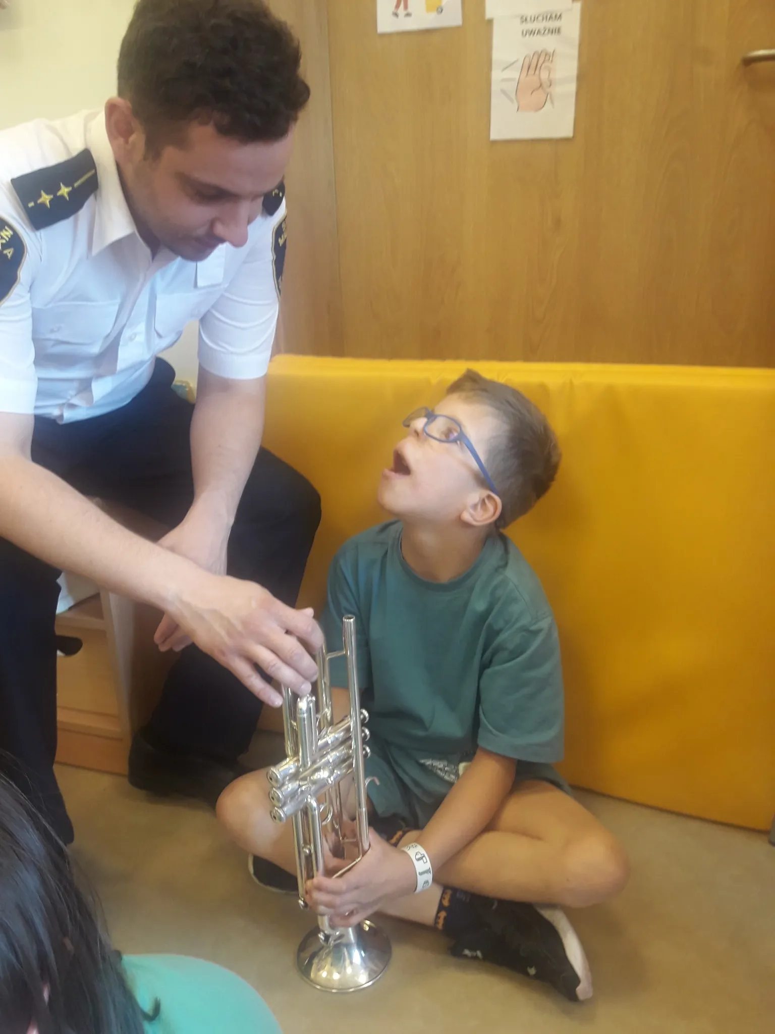 Wizyta warszawskiego hejnalisty