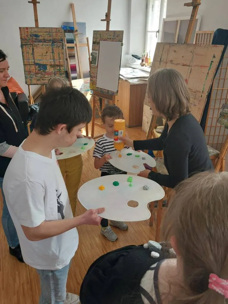 Zajęcia plastyczne w SCEK