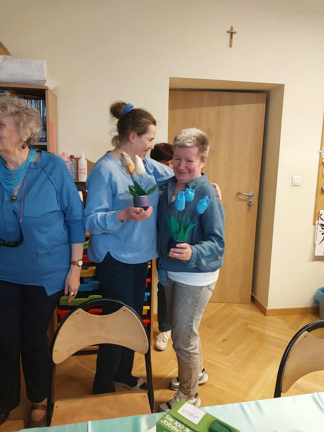 Spotkanie z byłymi pracownikami szkoły