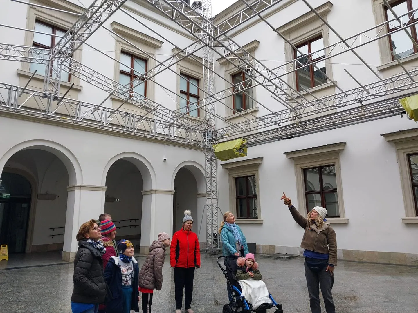 Zajęcia w Pałacu Ujazdowskim