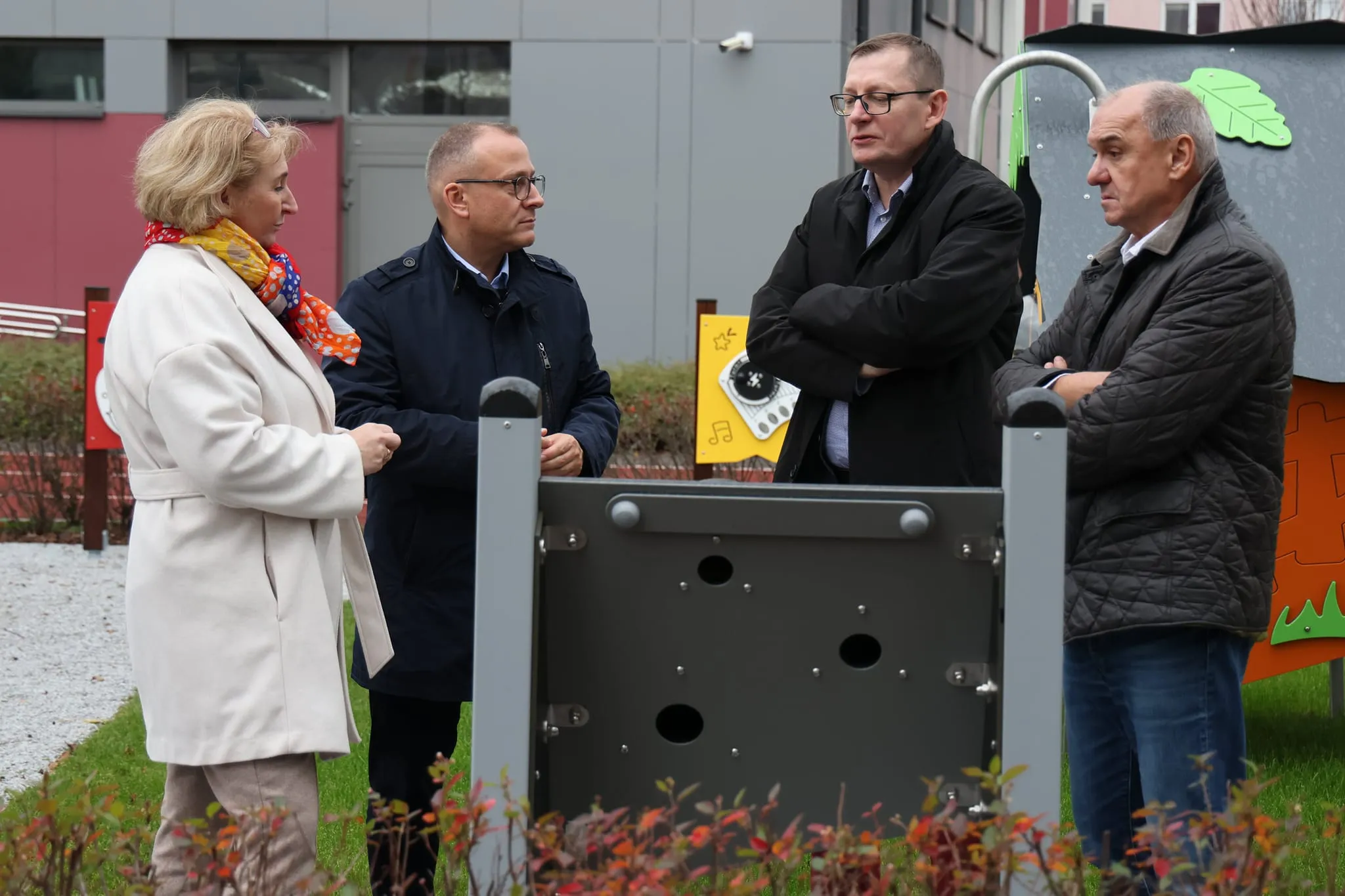 Otwarcie placu zabaw