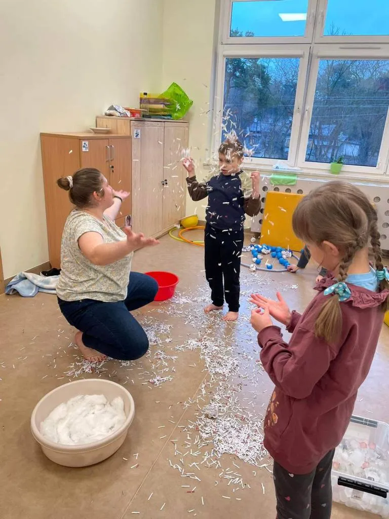 Zajęcia zimowe w klasach: Ia SP i IIa SP