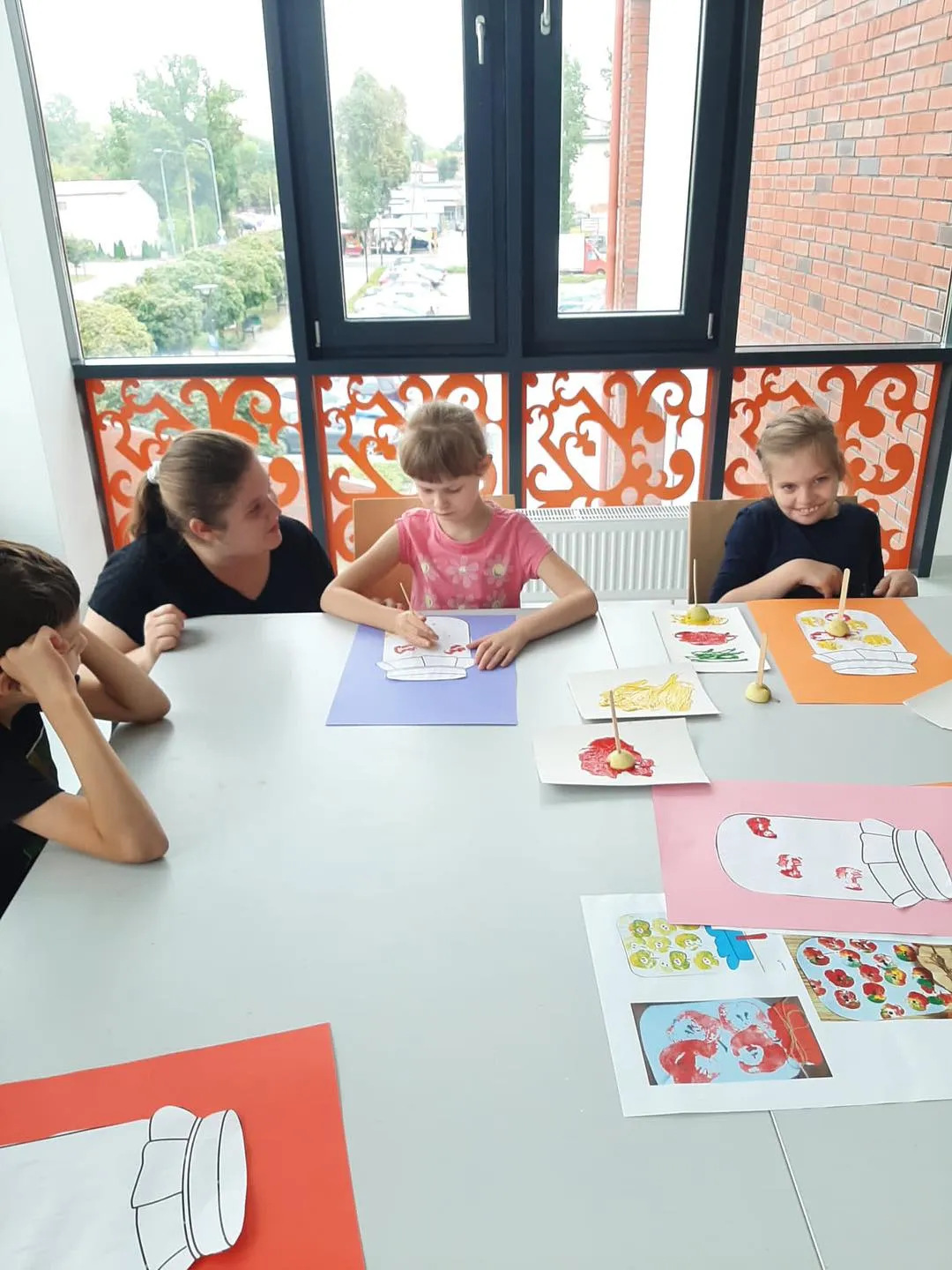 Zajęcia plastyczne w Kulturotece