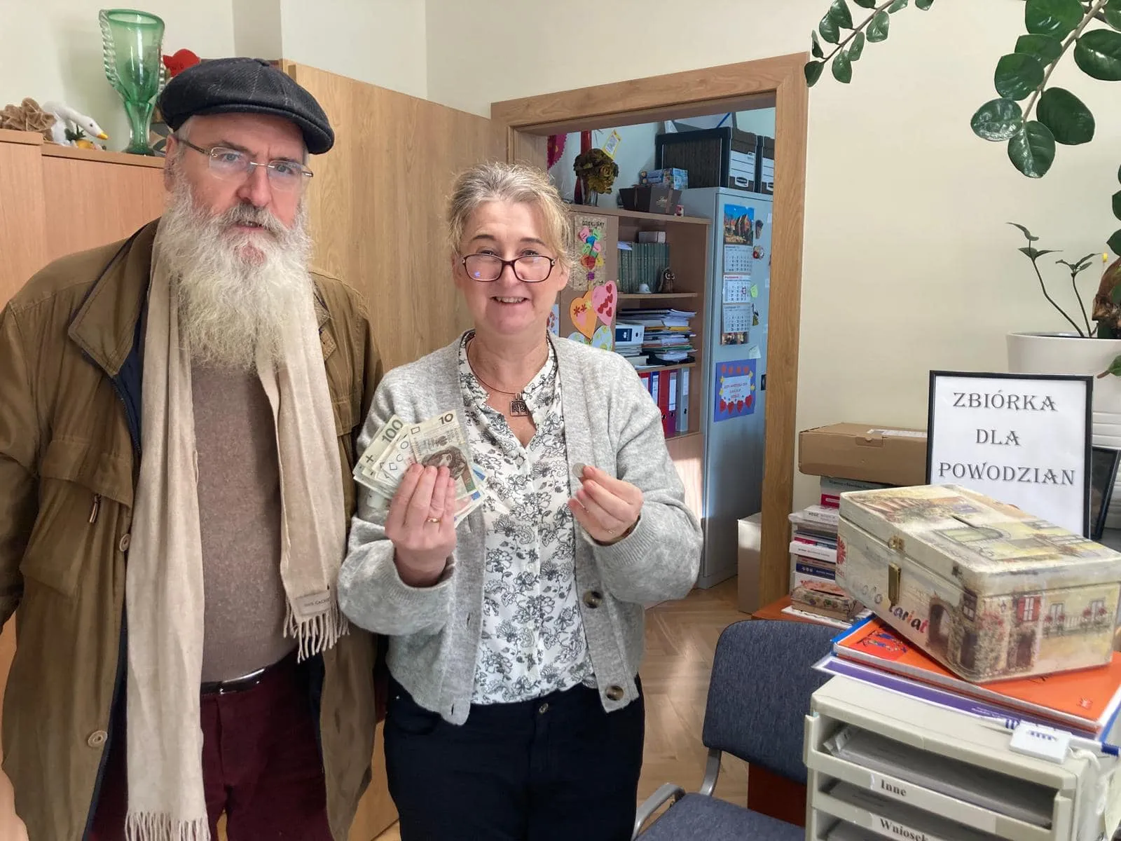 zbiórka dla powodzian