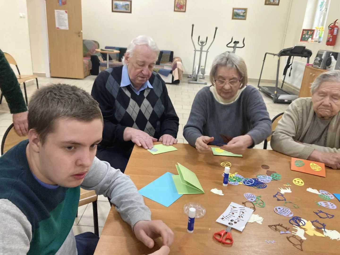 Warsztaty z Seniorami w Domu Dziennego Pobytu w Falenicy