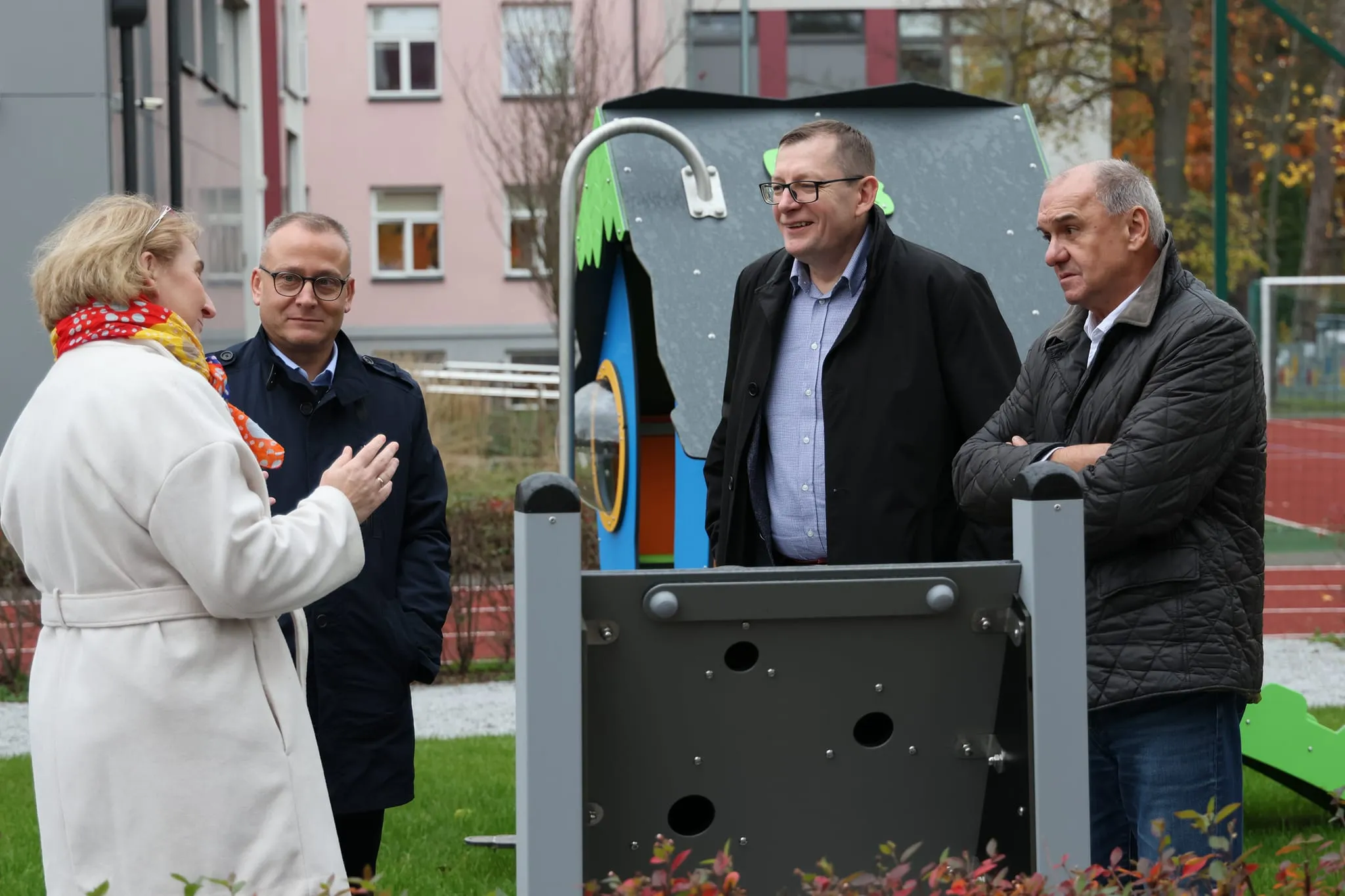 Otwarcie placu zabaw