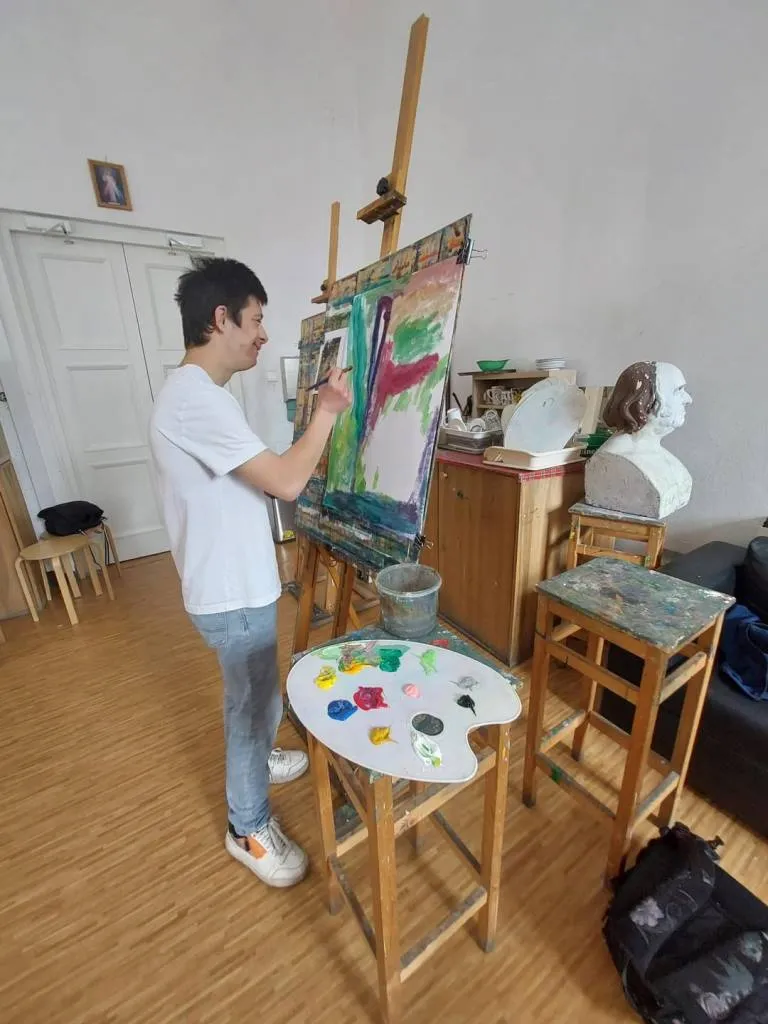 Zajęcia plastyczne w SCEK