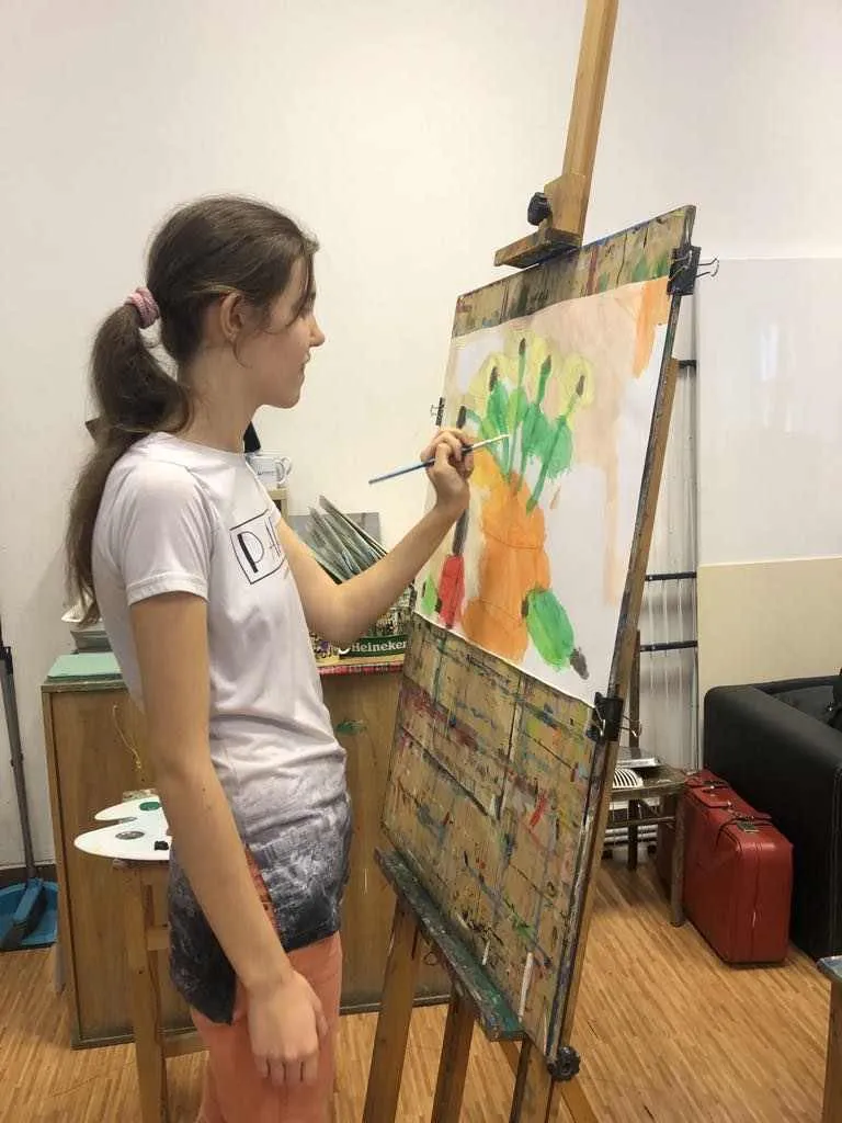 Zajęcia plastyczne w SCEK