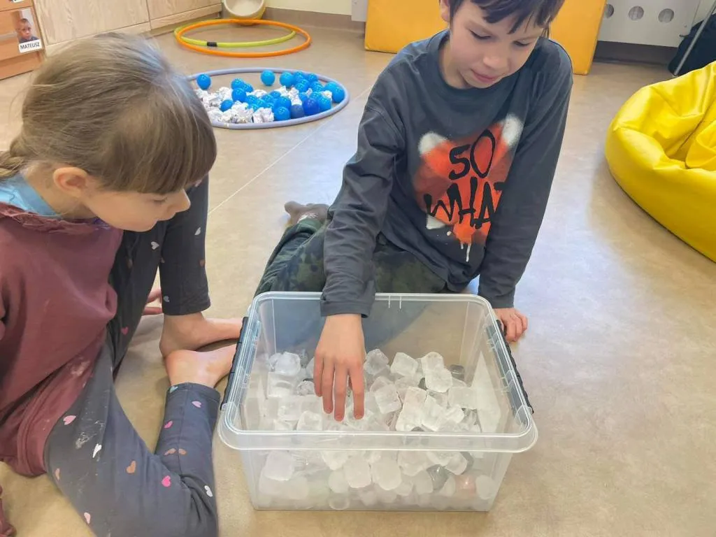 Zajęcia zimowe w klasach: Ia SP i IIa SP