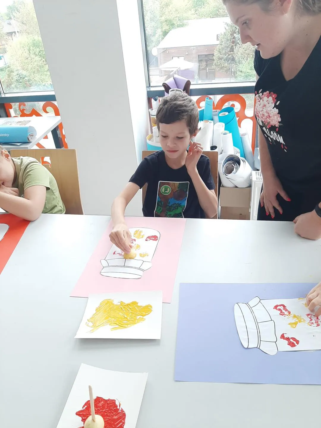 Zajęcia plastyczne w Kulturotece