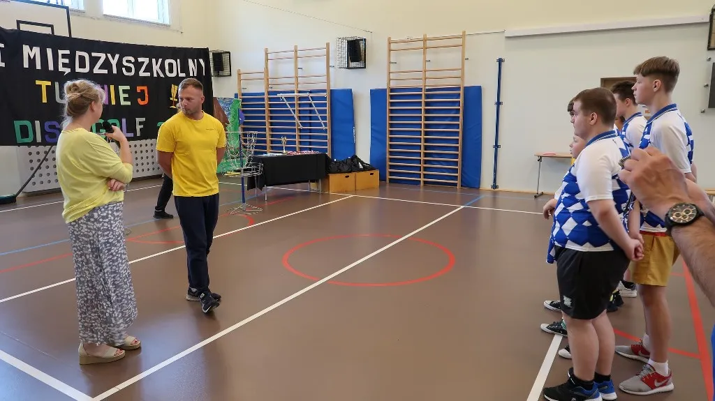 I Międzyszkolny Turniej Discgolfa