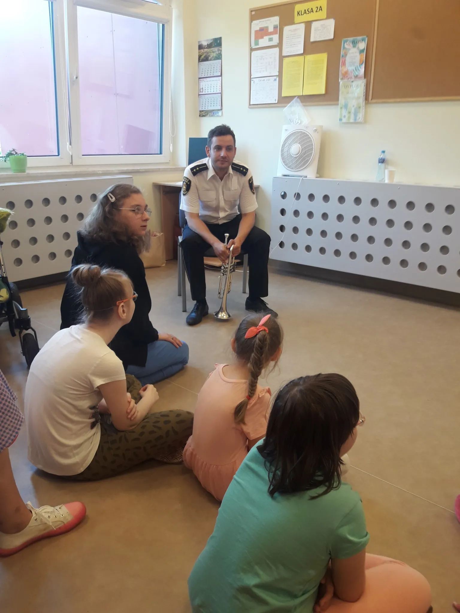 Wizyta warszawskiego hejnalisty