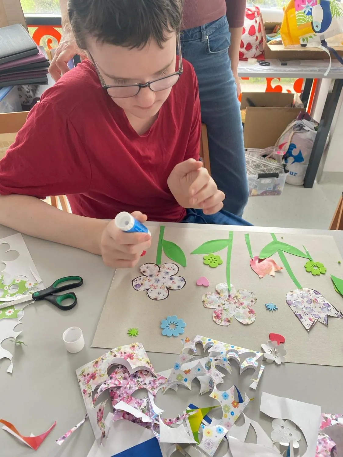 Wiosenne kolaże w Wawerskim Centrum Kultury Falenica