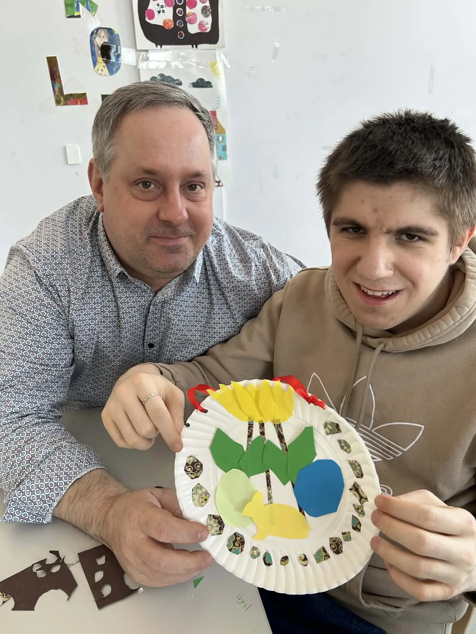 Wielkanocny warsztat plastyczny uczen 2