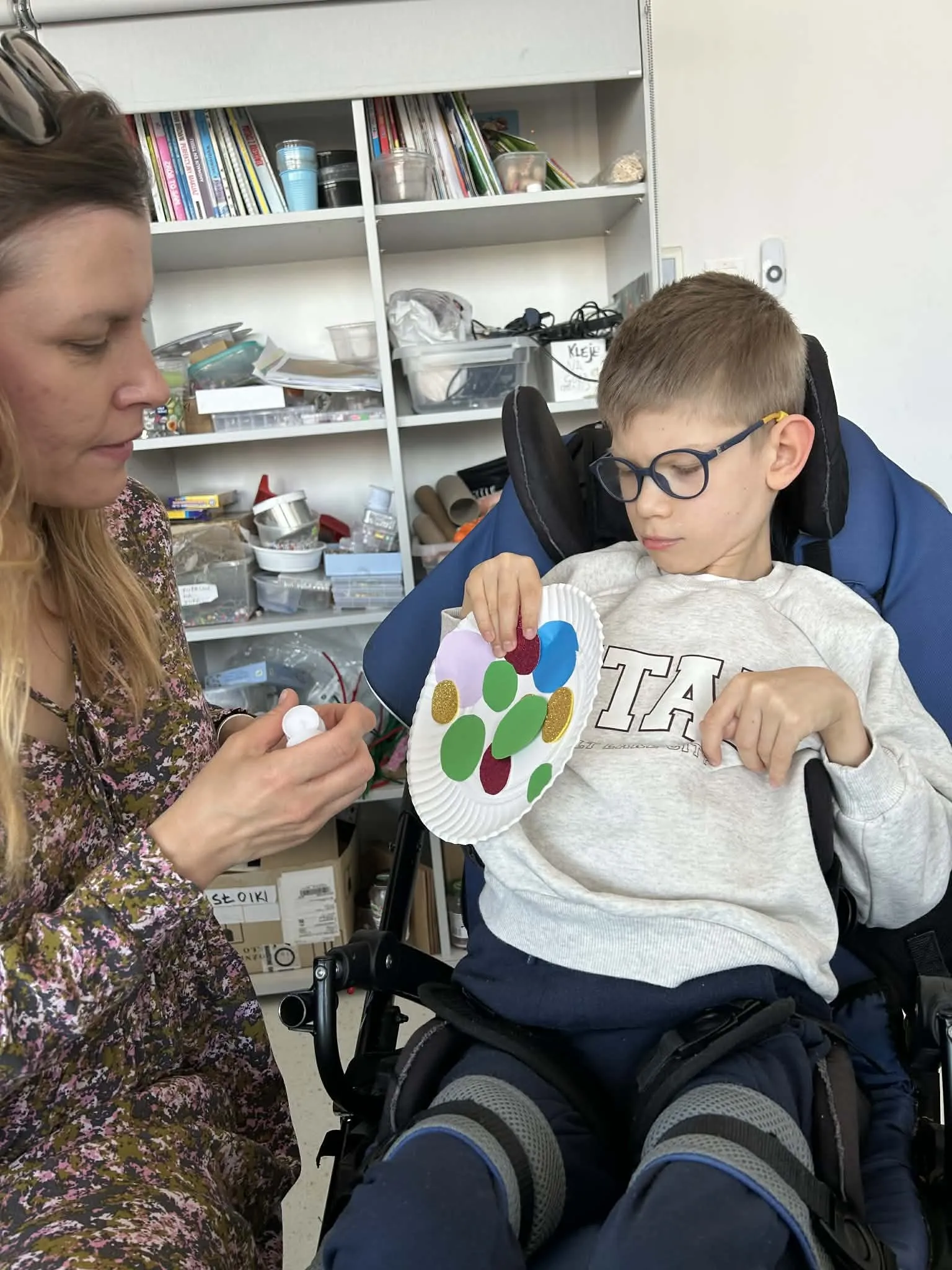 Wielkanocny warsztat plastyczny uczen 5